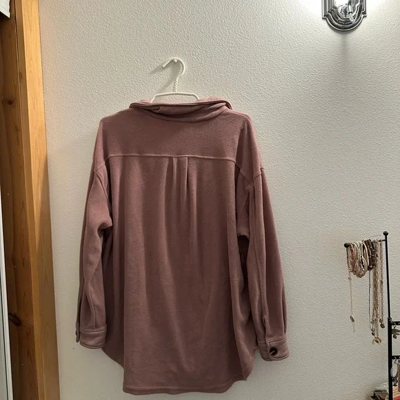 Purple shacket - Picture 4 of 4